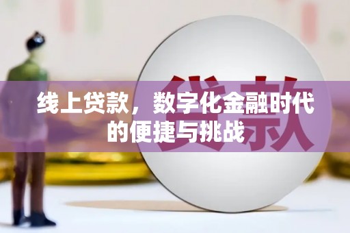 镇原线上贷款，数字化金融时代的便捷与挑战