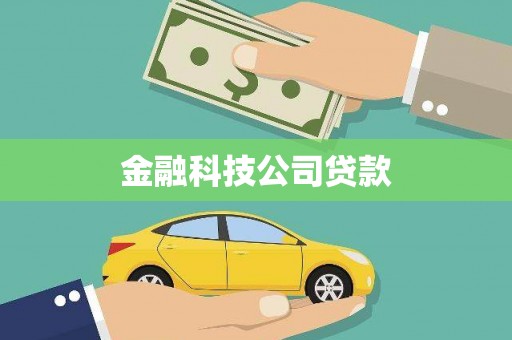 镇原金融科技公司贷款