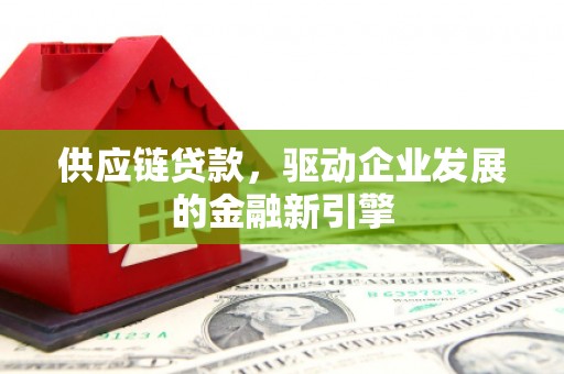 镇原供应链贷款，驱动企业发展的金融新引擎