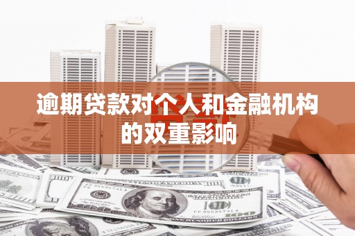 镇原逾期贷款对个人和金融机构的双重影响