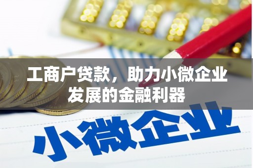 镇原工商户贷款，助力小微企业发展的金融利器
