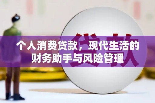 镇原个人消费贷款，现代生活的财务助手与风险管理