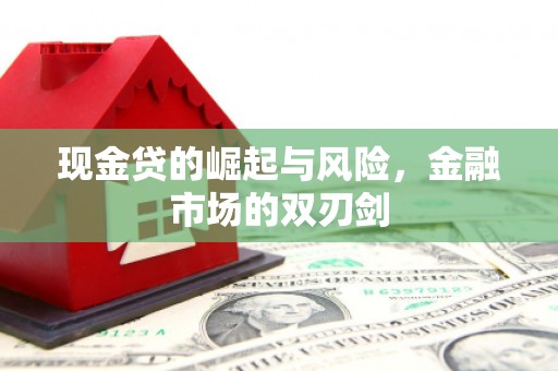 镇原现金贷的崛起与风险，金融市场的双刃剑