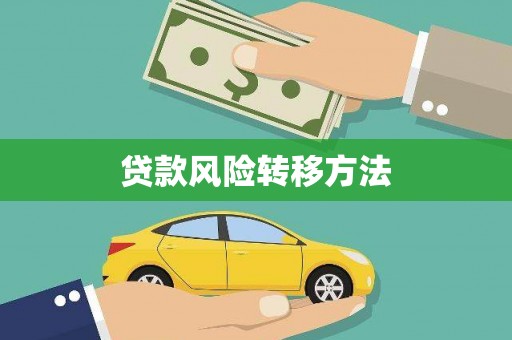 镇原贷款风险转移方法