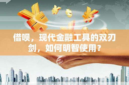 镇原借呗，现代金融工具的双刃剑，如何明智使用？