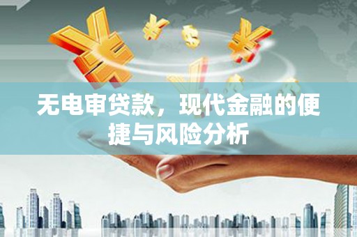 镇原无电审贷款，现代金融的便捷与风险分析