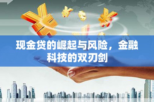 镇原现金贷的崛起与风险，金融科技的双刃剑