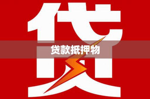 镇原贷款抵押物