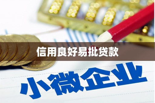 镇原信用良好易批贷款