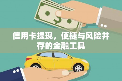 镇原信用卡提现，便捷与风险并存的金融工具