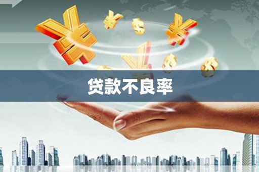 镇原贷款不良率