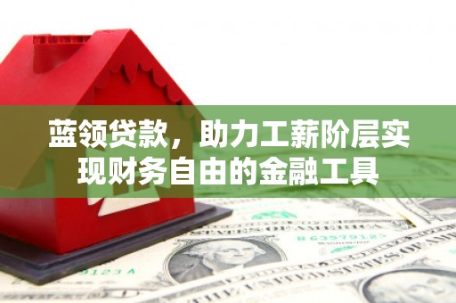 镇原蓝领贷款，助力工薪阶层实现财务自由的金融工具