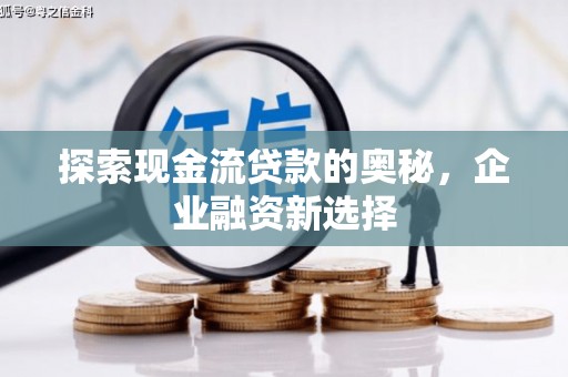 镇原探索现金流贷款的奥秘，企业融资新选择