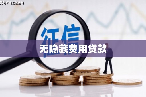镇原无隐藏费用贷款