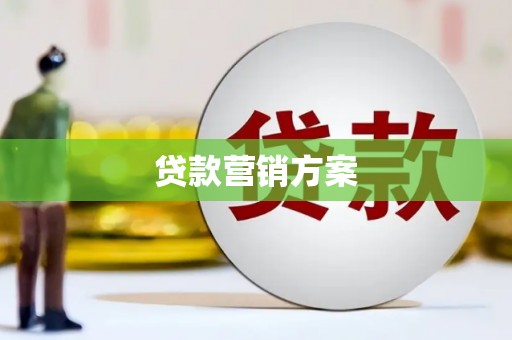 镇原贷款营销方案