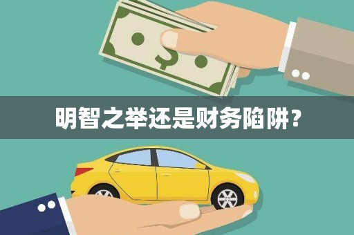 镇原明智之举还是财务陷阱？