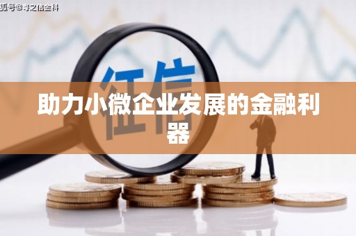镇原助力小微企业发展的金融利器