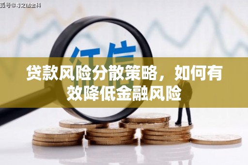 镇原贷款风险分散策略，如何有效降低金融风险
