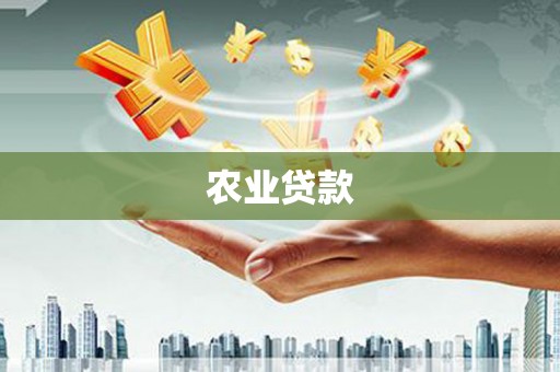 镇原农业贷款