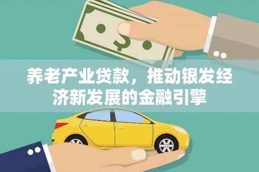 镇原养老产业贷款，推动银发经济新发展的金融引擎