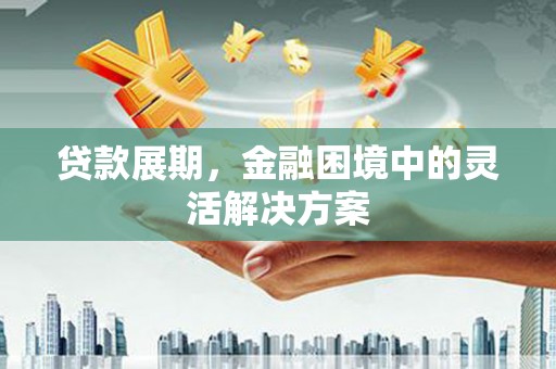 镇原贷款展期，金融困境中的灵活解决方案