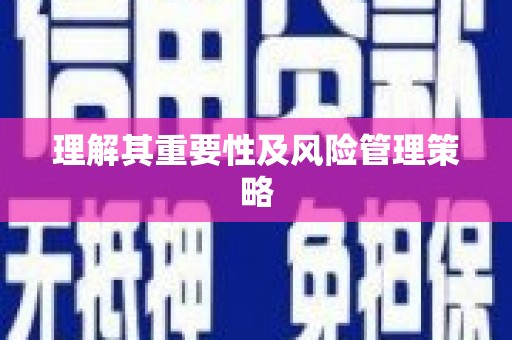 镇原理解其重要性及风险管理策略