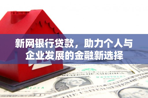 镇原新网银行贷款，助力个人与企业发展的金融新选择