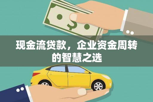 镇原现金流贷款，企业资金周转的智慧之选