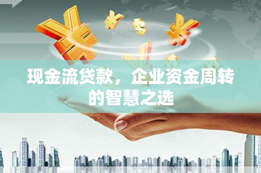 镇原现金流贷款，企业资金周转的智慧之选