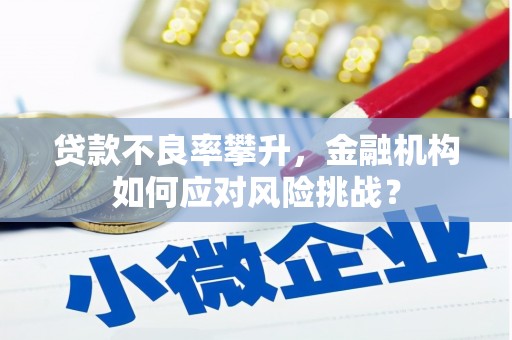 镇原贷款不良率攀升，金融机构如何应对风险挑战？