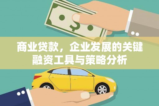 镇原商业贷款，企业发展的关键融资工具与策略分析