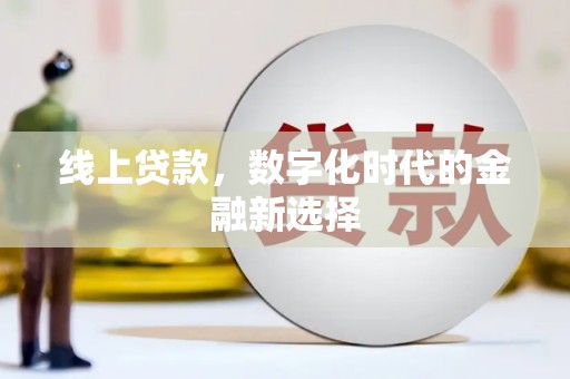 镇原线上贷款，数字化时代的金融新选择