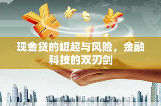 镇原现金贷的崛起与风险，金融科技的双刃剑