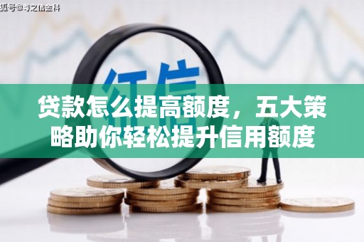 镇原贷款怎么提高额度，五大策略助你轻松提升信用额度