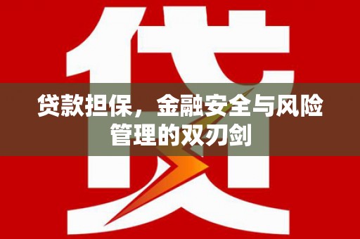 镇原贷款担保，金融安全与风险管理的双刃剑