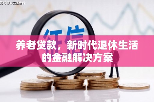 镇原养老贷款，新时代退休生活的金融解决方案