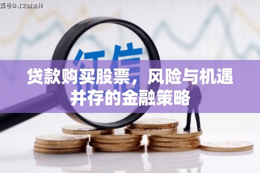 镇原贷款购买股票，风险与机遇并存的金融策略