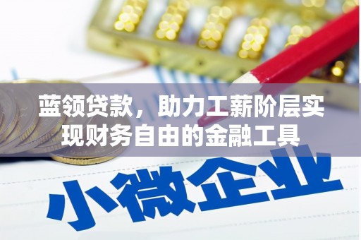 镇原蓝领贷款，助力工薪阶层实现财务自由的金融工具
