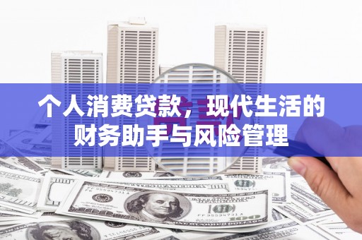 镇原个人消费贷款，现代生活的财务助手与风险管理