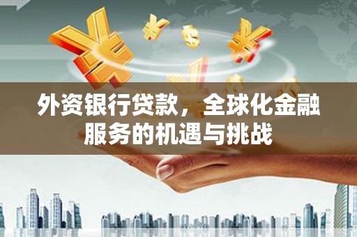 镇原外资银行贷款，全球化金融服务的机遇与挑战