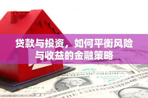 镇原贷款与投资，如何平衡风险与收益的金融策略