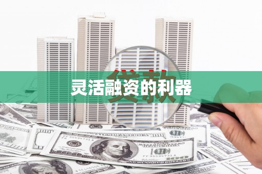 镇原灵活融资的利器