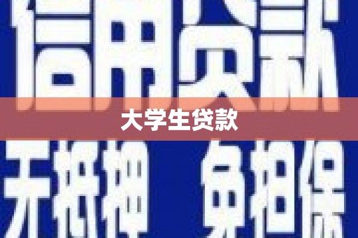 镇原大学生贷款