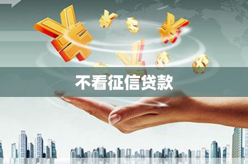 镇原不看征信贷款