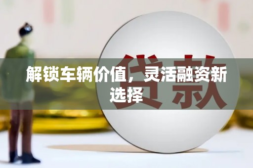镇原解锁车辆价值，灵活融资新选择
