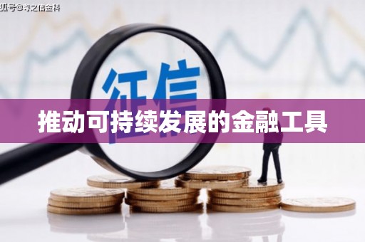 镇原推动可持续发展的金融工具